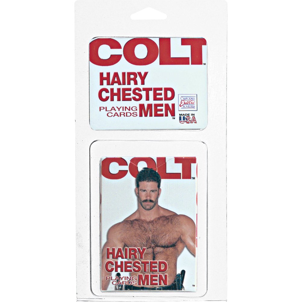 California Exotics COLT Hairy Chested Men Playing Cards