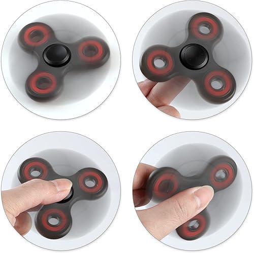 Miniatura 5 de Juguete giratorio de acero inoxidable ultraduradero con rodamiento de alta velocidad giratorio de precisión de metal para mano EDC TDAH para aliviar