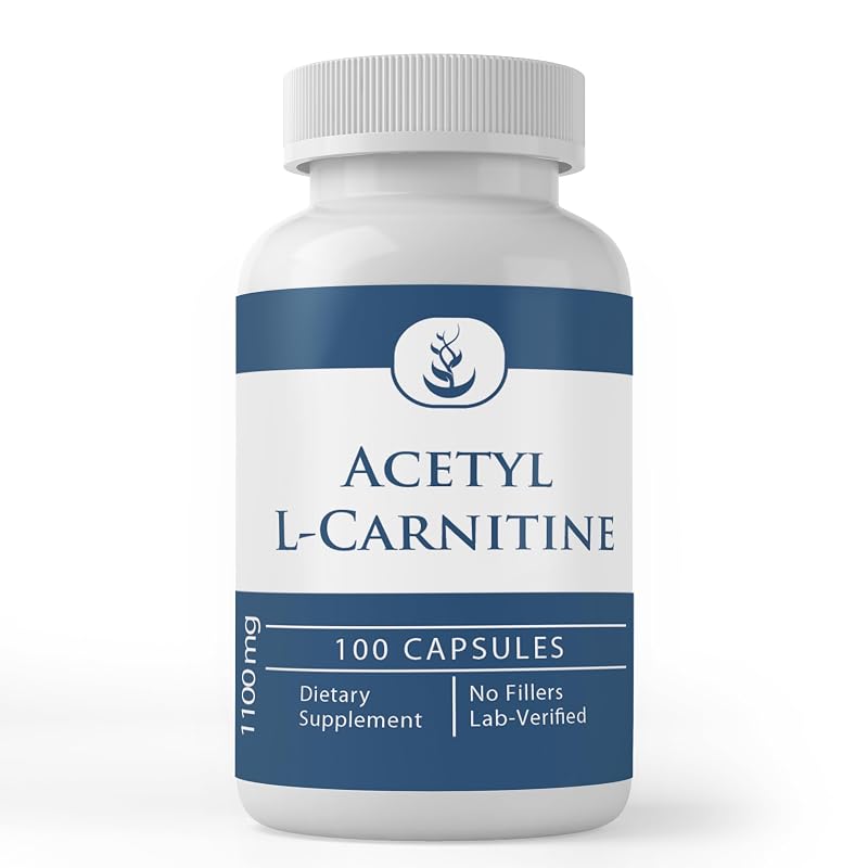 PURE ORIGINAL INGREDIENTS Acetil-L-Carnitina 1100 mg 100 cápsulas