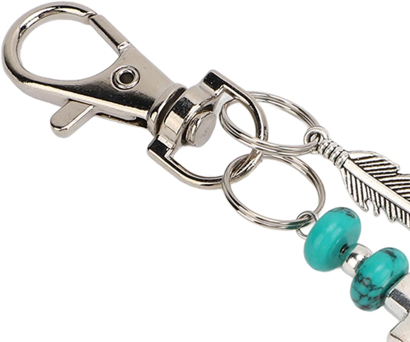 Fockety Horse Saddle and Bridle Charm Clip, Retro Metal Ornament Pendant Sturdy Wear proof Elegant and Luxurious with Keychain for Vintage Enthusiast - Image 9