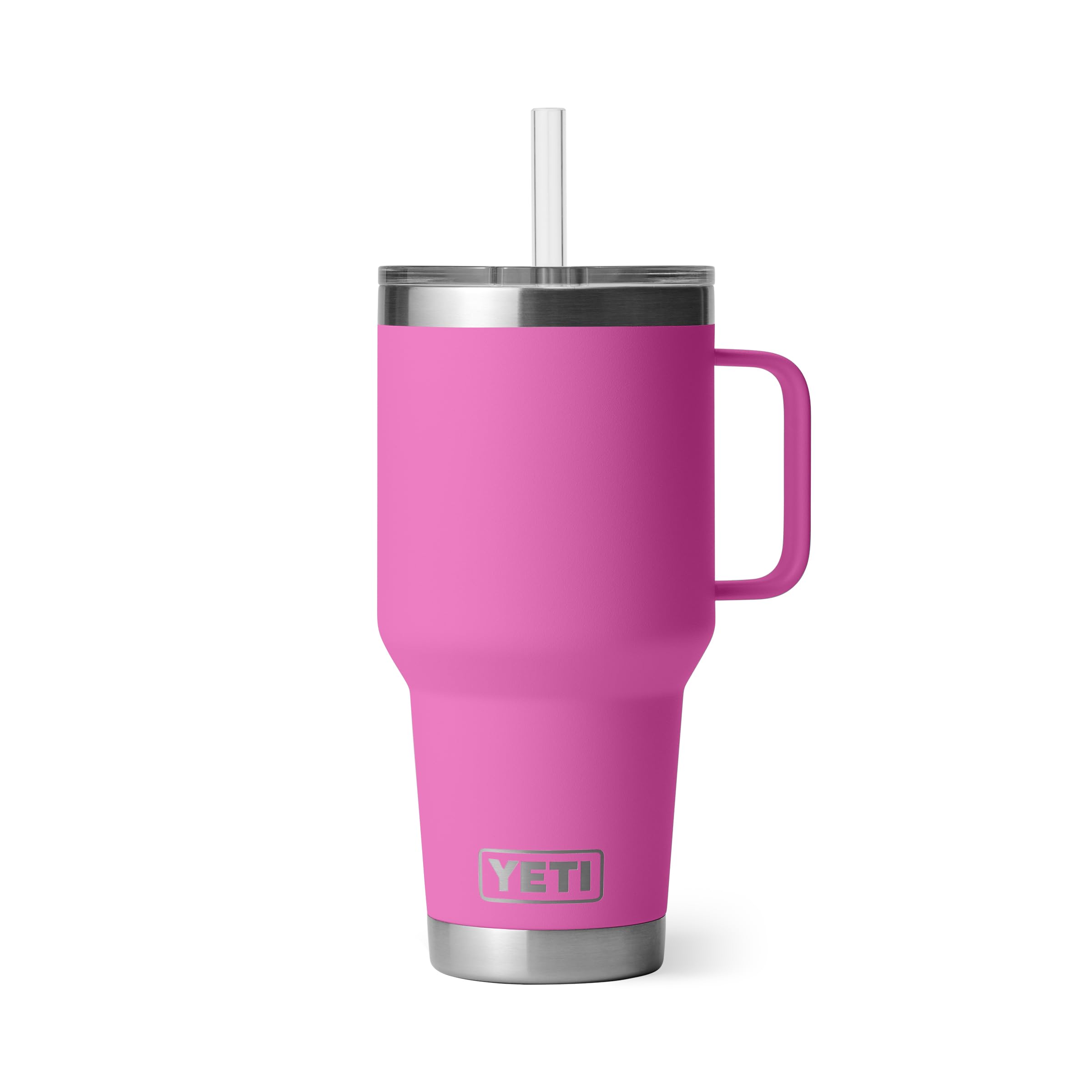 YETI Rambler 35 oz Straw Mug, Wildflower Fuchsia