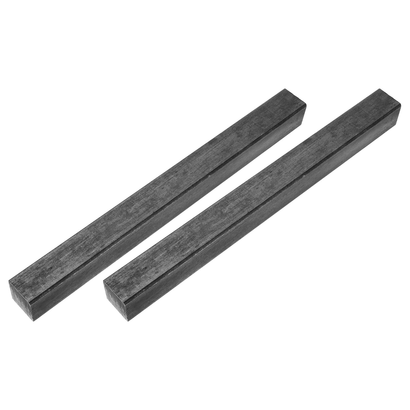 uxcell 2本組 角鋼棒材 1-3/32"x1-3/32"x12"(28mmx28mmx305mm) A36 角鋼棒 精密キーストック キー溝用 構造サポート 産業機械 DIY工作