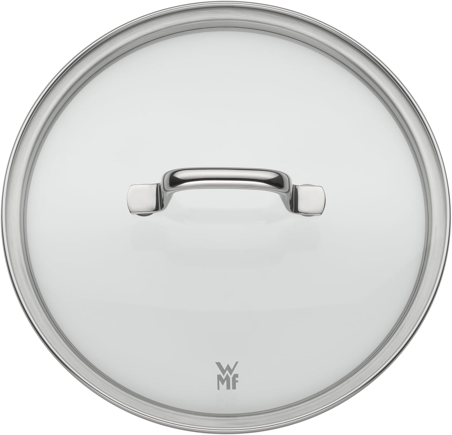 WMF Fusiontec Inspire Induction 3-Piece Saucepan Set with Glass Lid, Induction Pots Set, High-Tech Ceramic, Scratch-Resistant, Uncoated, Dark Blue, 516855290