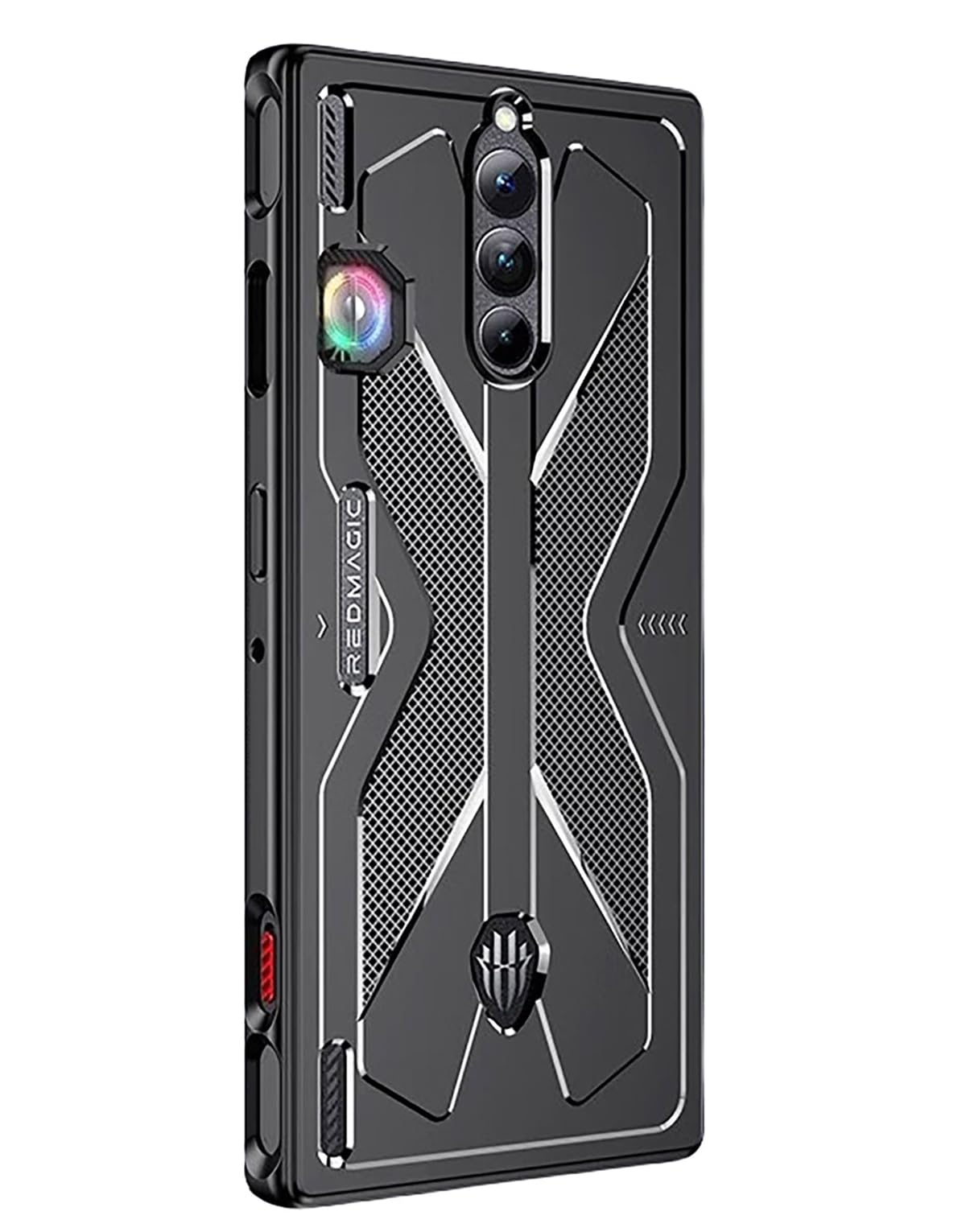 TERRIFI Flexible TPU Case for Red Magic 8 Pro, Anti-Scratch Shockproof Phone Cover, Designed for RedMagic 8 Pro, Sleek Black Design