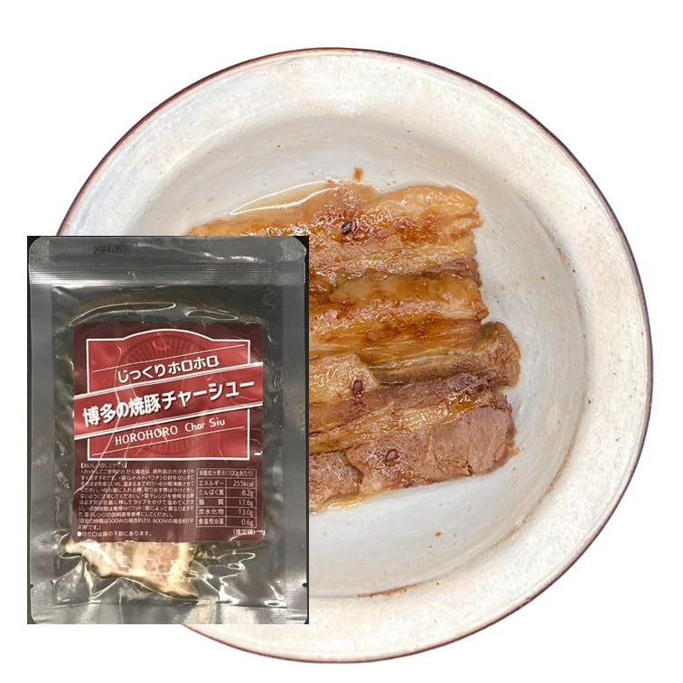 キヨトク じっくりホロホロ博多の焼豚チャーシュー 常温レトルトタイプ
