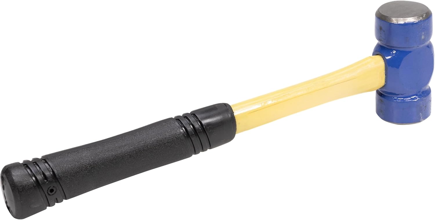 VAUGHAN Lineman's Hammer, Farrier's Turning Hammer, Made In The USA, Fiberglass Handle, L36F, VN17512