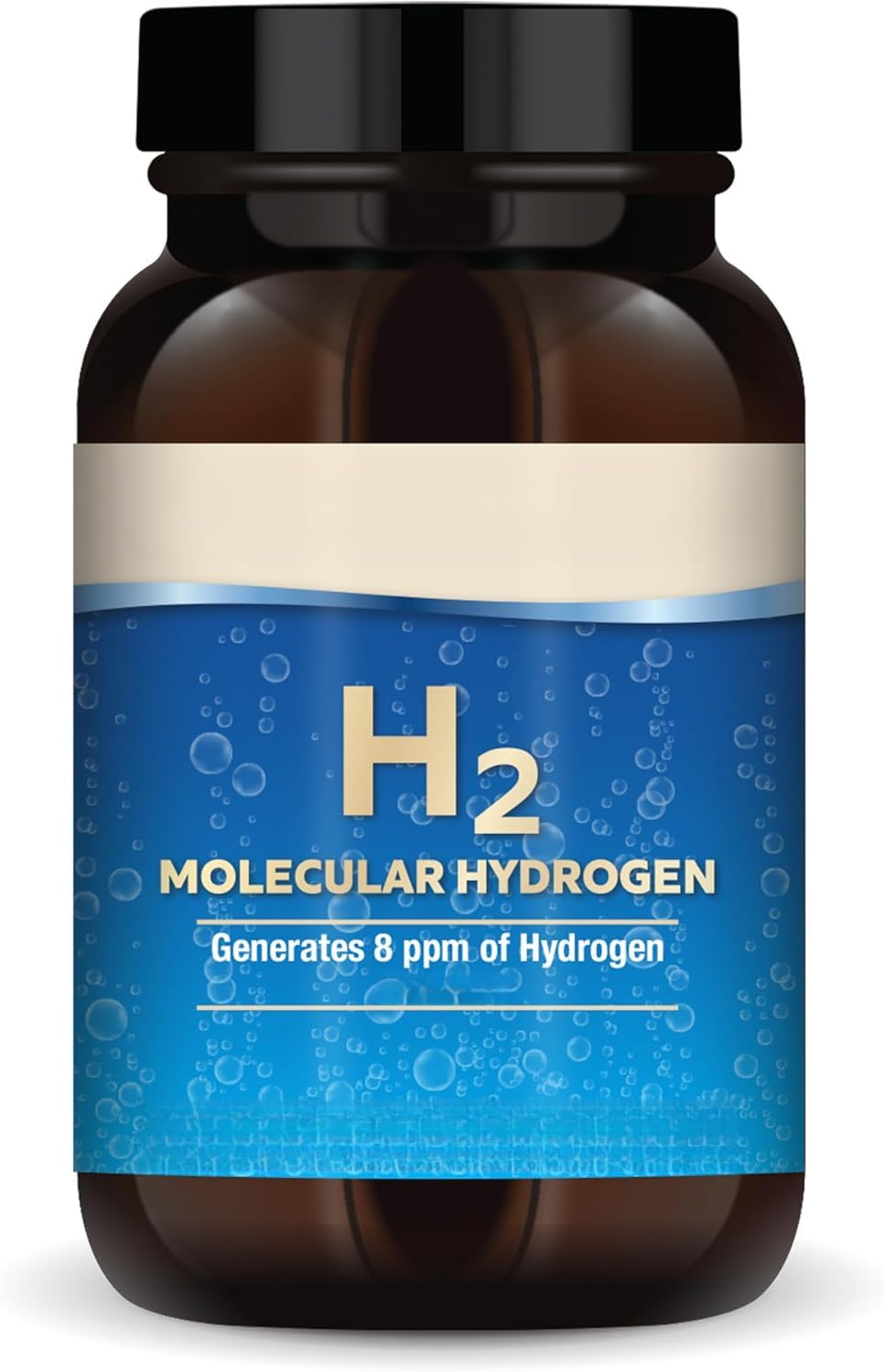 Compresse di idrogeno molecolare, puro e naturale, 1 bottiglia | Essenza di limone; Per l'energia quotidiana; Supporta l'idratazione, la resistenza, la vitalità e le capacità cognitive
