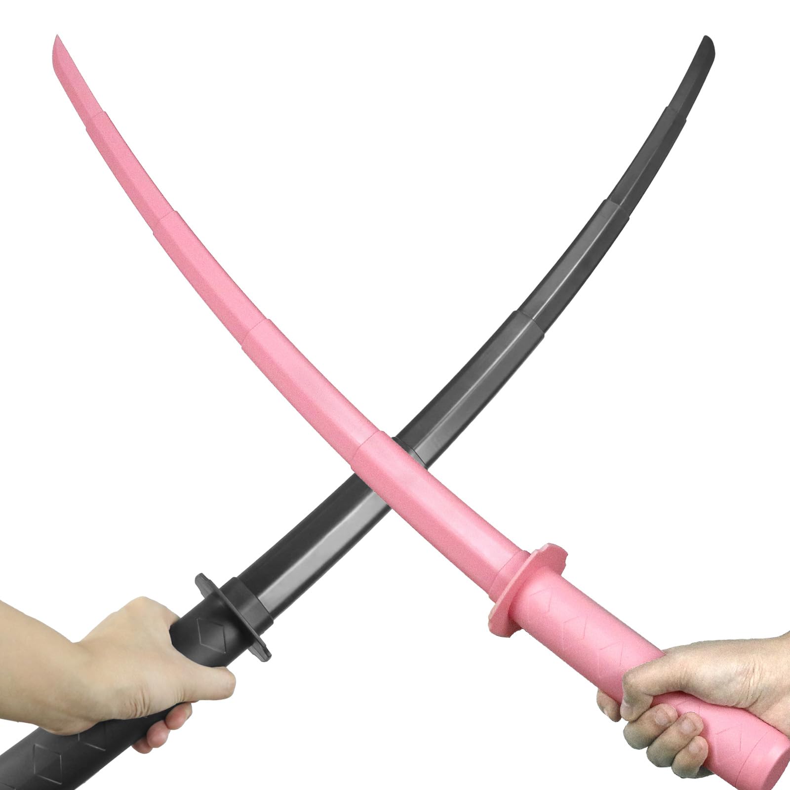 Gravity Retractable Samurai Sword, 3D Print Plastic Cosplay Retractable Sword, Creative Decompression Super Healing Tricky Toy, Samurai Katana Toy Sword for Adults and Kids