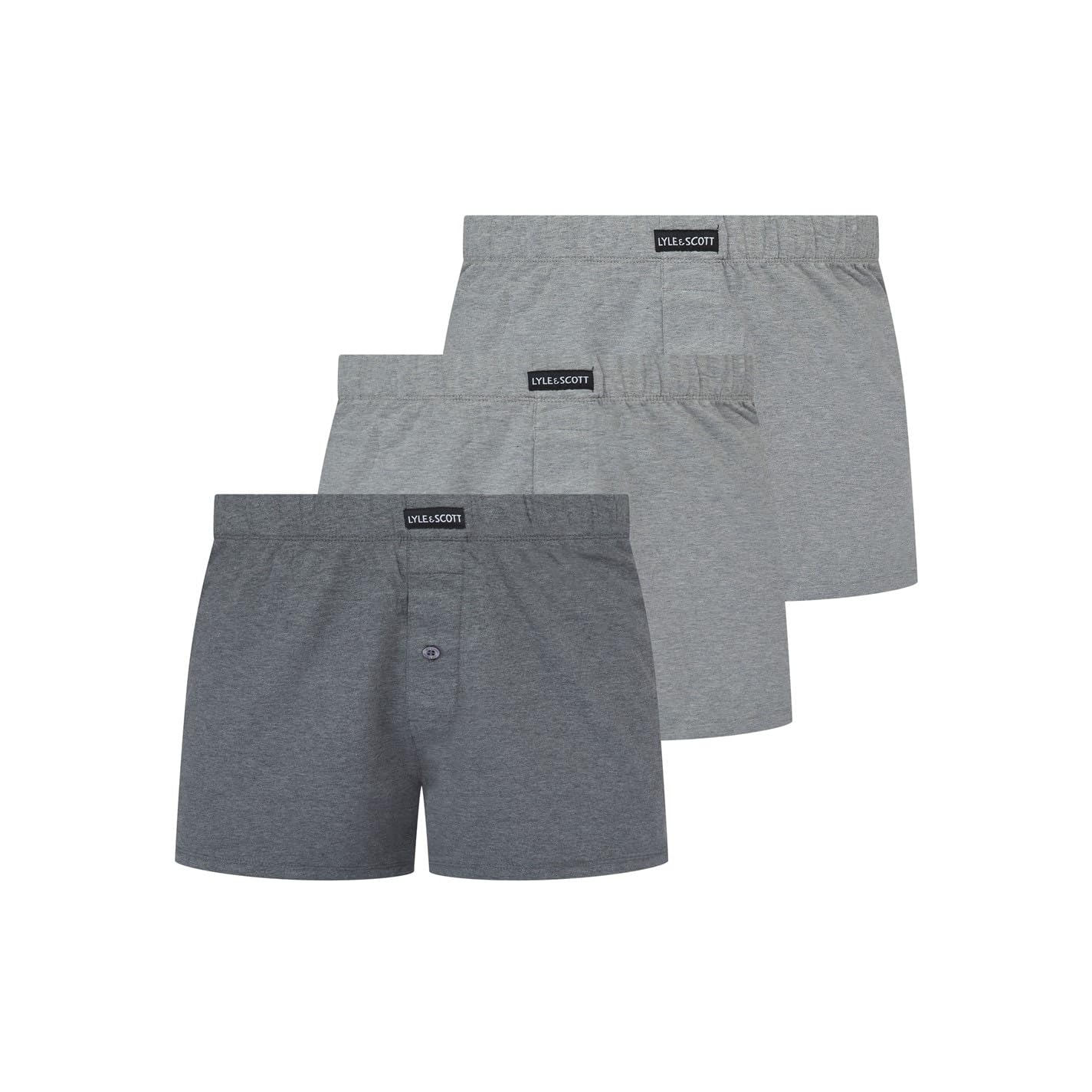 Bóxers de algodón transpirable Lyle & Scott Temi para evitar rozaduras masculinas 4