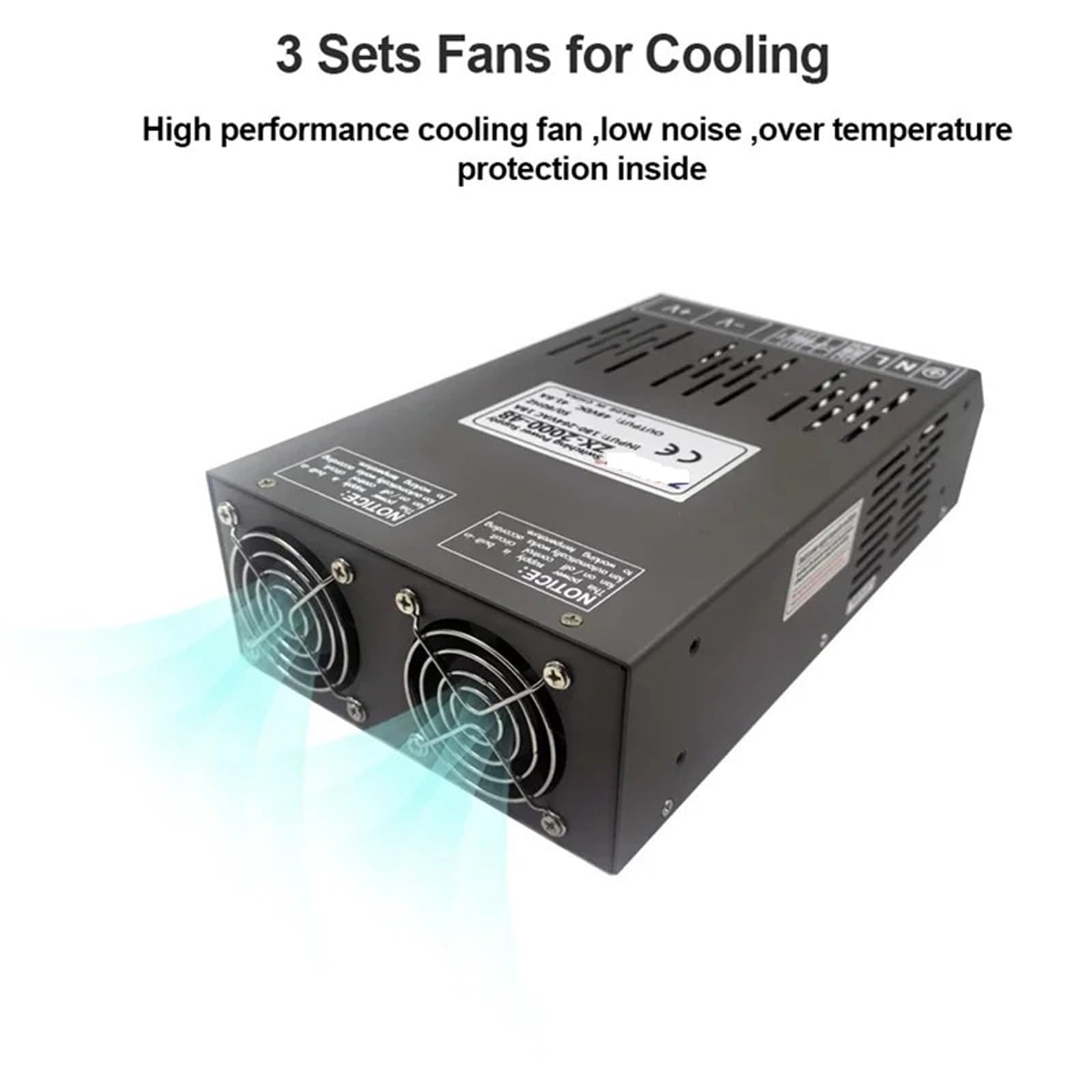 Amazon.co.jp: 2000W スイッチング電源 フルレンジ調整可能 SMPS 内部