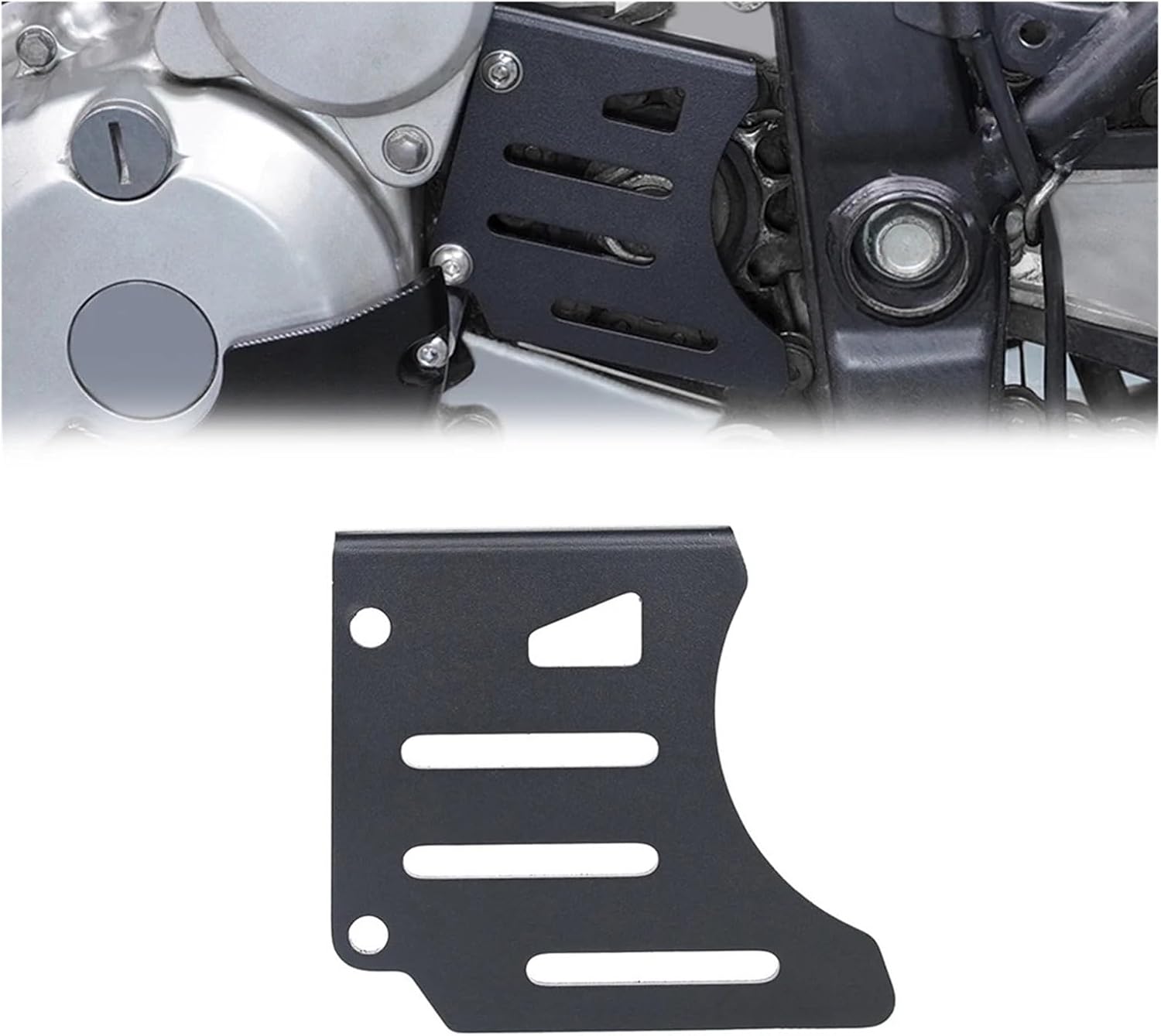 Front Sprocket Cover Case Saver Protector Toe Chain Guard for Kawasaki for KLX250 for KLX250S for KLX250SF for KLX300 for KLX300R for KLX300SM 2021-2024