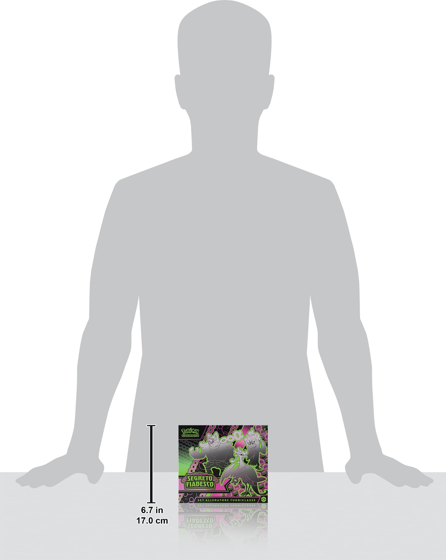 Pokémon Set Allenatore Fuoriclasse dell’espansione Scarlatto e Violetto - Segreto Fiabesco del GCC (1 carta promozionale a figura intera, 9 buste di espansione e accessori premium), ediz. in italiano