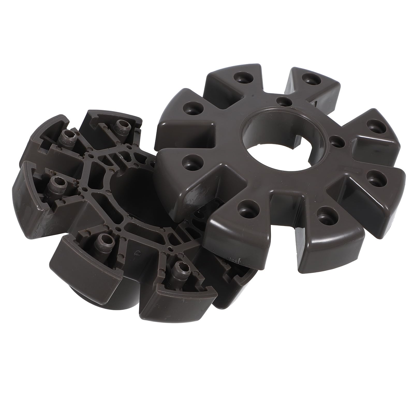 Sombrillas con placa para estructura de decoracion en patio exterior