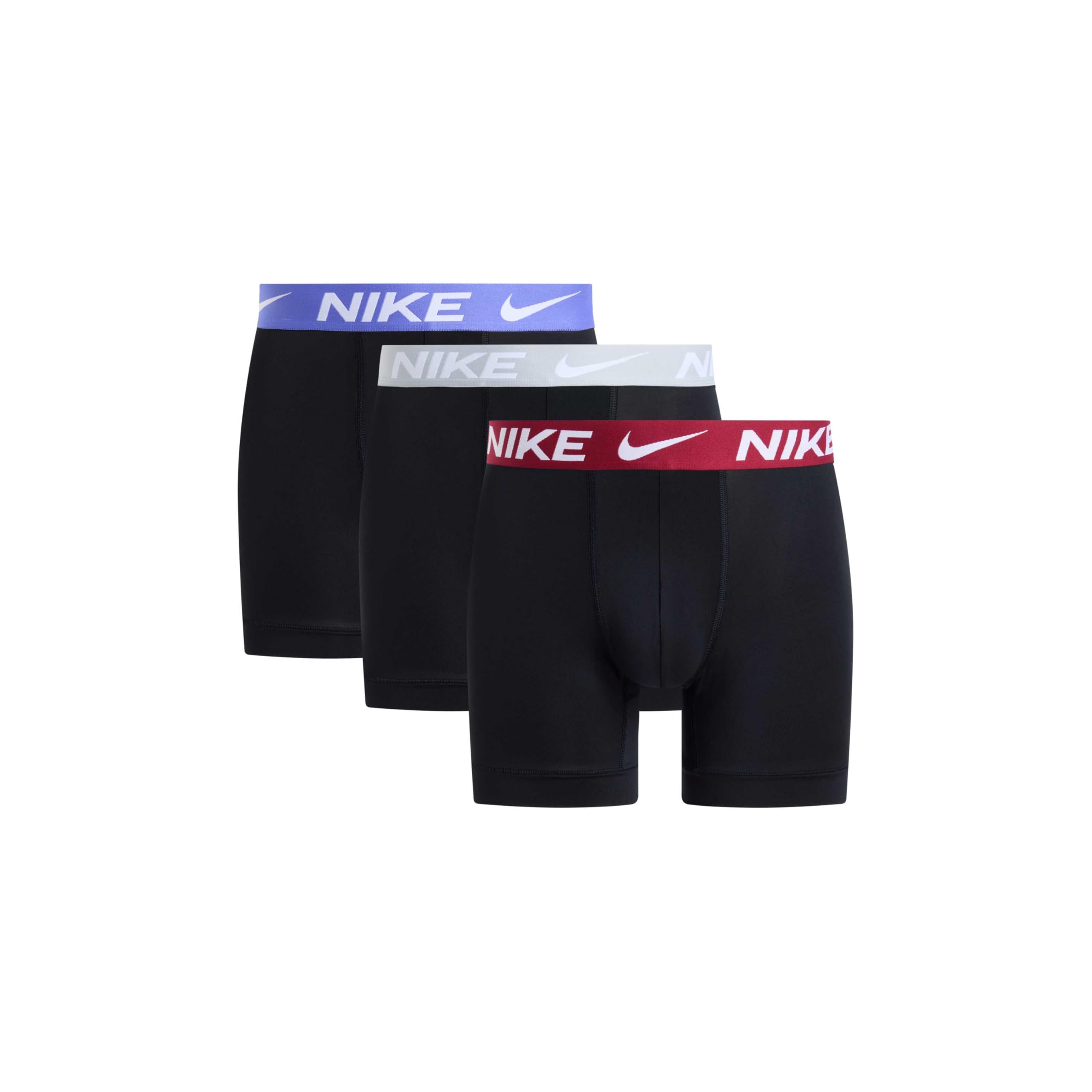 Nike Boxer Brief Long 3pk Underwear Bambine e Ragazze