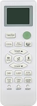0010401715HC Replace AC Remote Control Compatible with Haier Air Conditioner 0010401715AQ V9014557