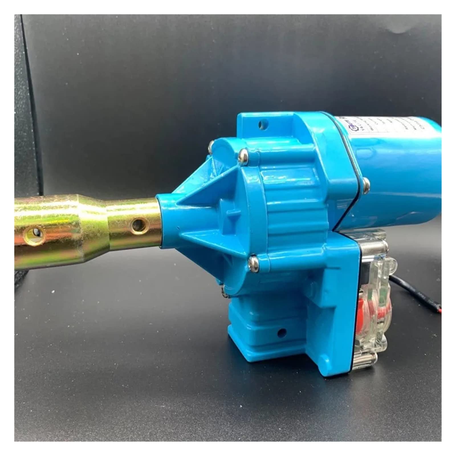 Zrolowany silnik elektryczny o mocy 100 W, rolowana folia z tworzywa sztucznego do szklarni, elektryczna maszyna do folii wiatrowej, zasłony wentylacyjne Dc24V(Single motor)