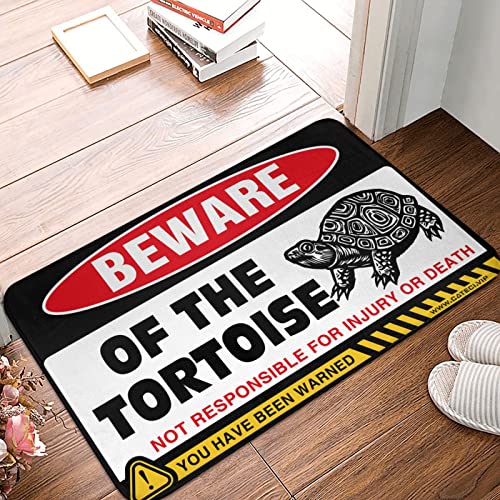 Tapis attention aux tortues COTECI paillasson de porte humour 50x80 cm - 2