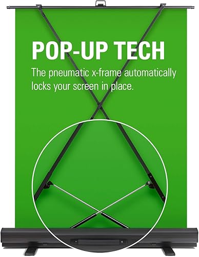 Miniatura 4 de Elgato Pantalla verde fondo plegable de tecla Chroma tela resistente a las arrugas y configuración ultrarrápida para eliminación de fondo para