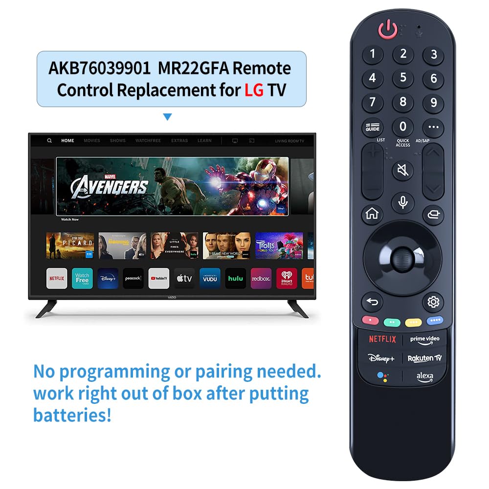 Lg Remote New Model LG TV Remote Control Replacement Remote Control For LG TVs - MR22GA ...