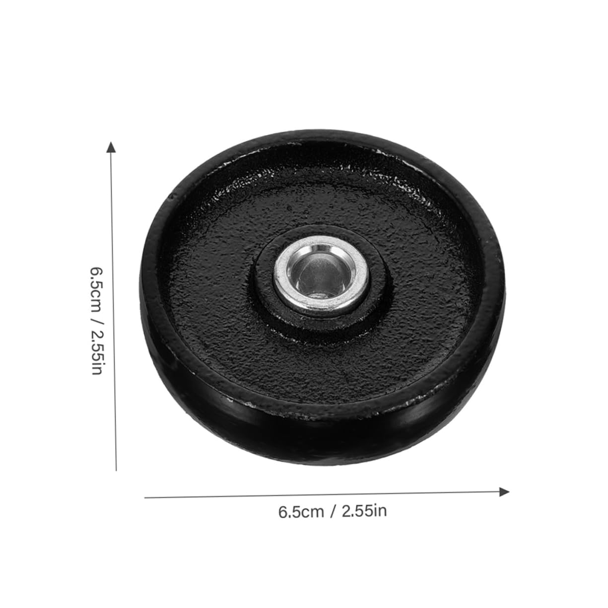 Holibanna 2pcs Jack Wheel Replacement for Horizontal Hydraulic Jacks Durable Caster Wheels for Improved Mobility and Stability Easy Installation