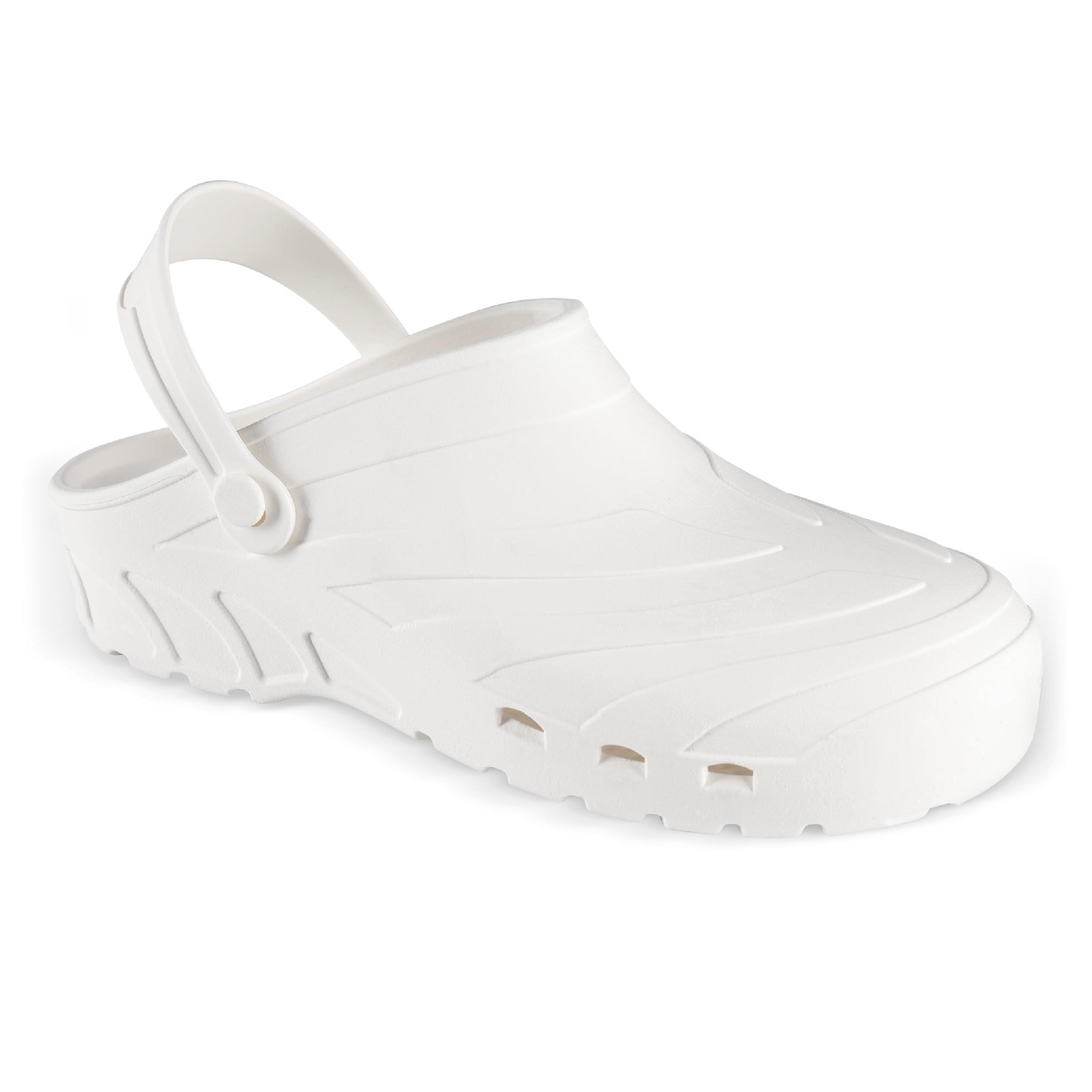 REPOSA Unisex Power Shoe for Medical Professionals, White, 6