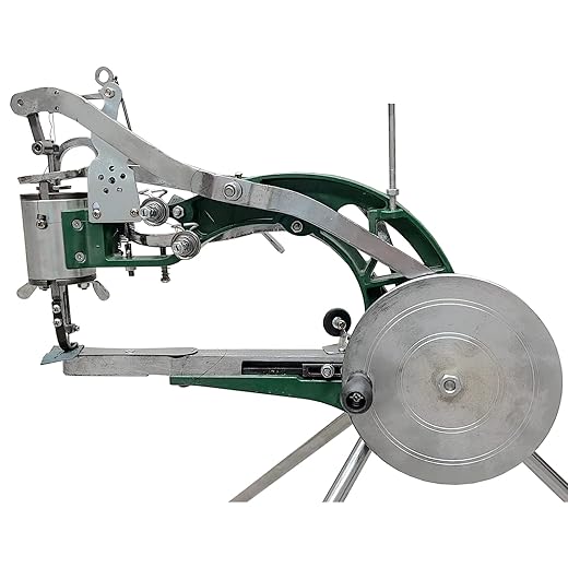 ColouredPeas (the Latest Upgraded Version 10 -Bearings) Shoe Repair Hand Sewing Machine, Shoe Cobbler Machine with Nylon Line, Manual Mending for Shoes/Bags/Clothes/Quilts/Coats/Trousers…