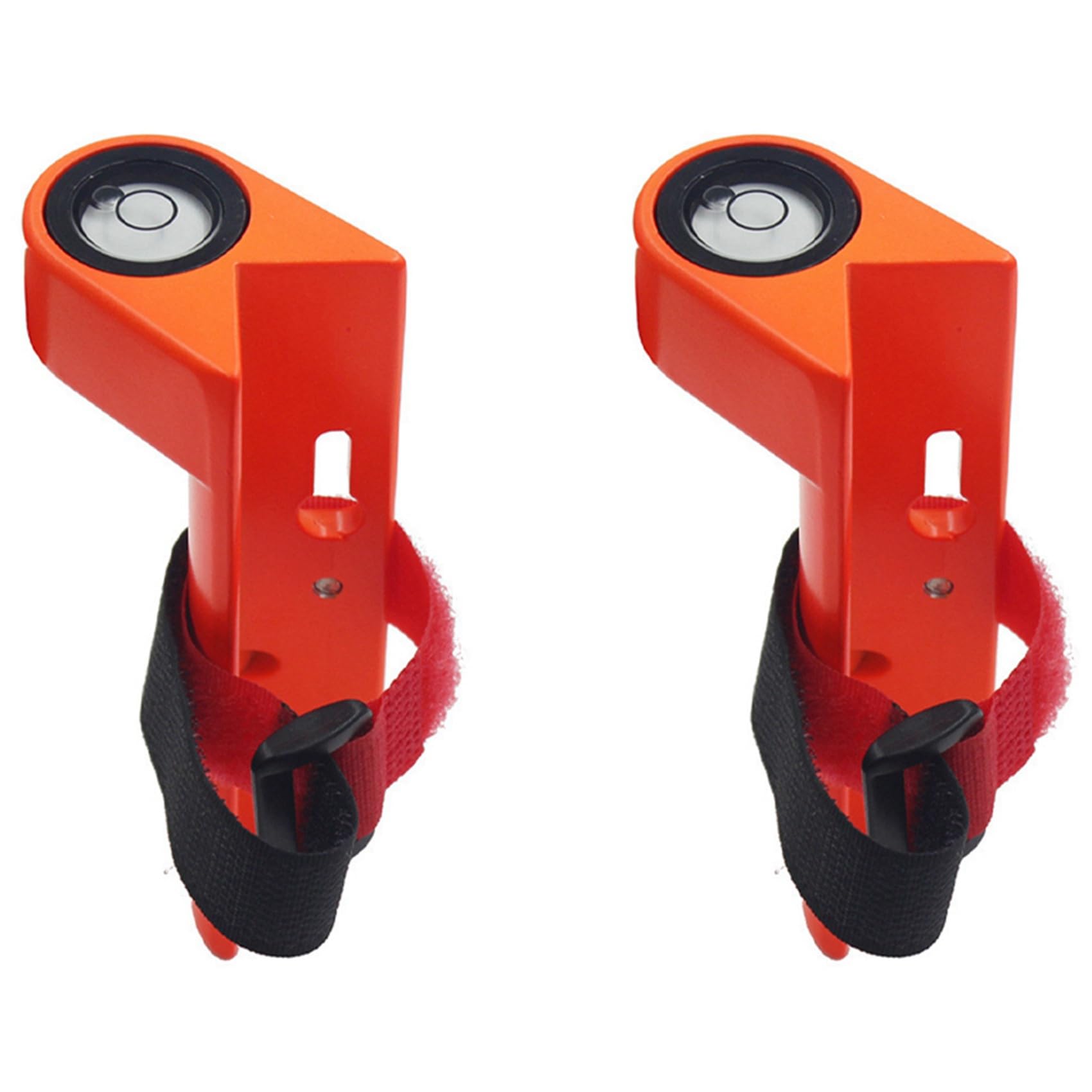 Jnchdghwa Orange 2X Adjustable Grade Rod Level, Special Horizontal Bubble For Tower Ruler, Right Angle 90 Degree Level