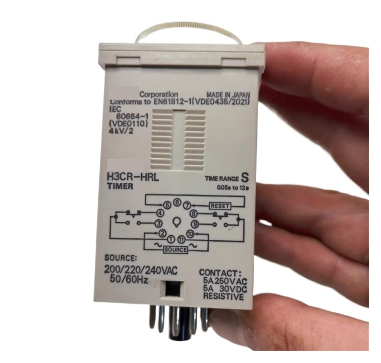 H3CR-H8L Time Relay Power Failure Delay Original Never Used