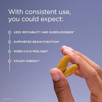 JSHealth Calm + Destress Supplement - 60 Capsules