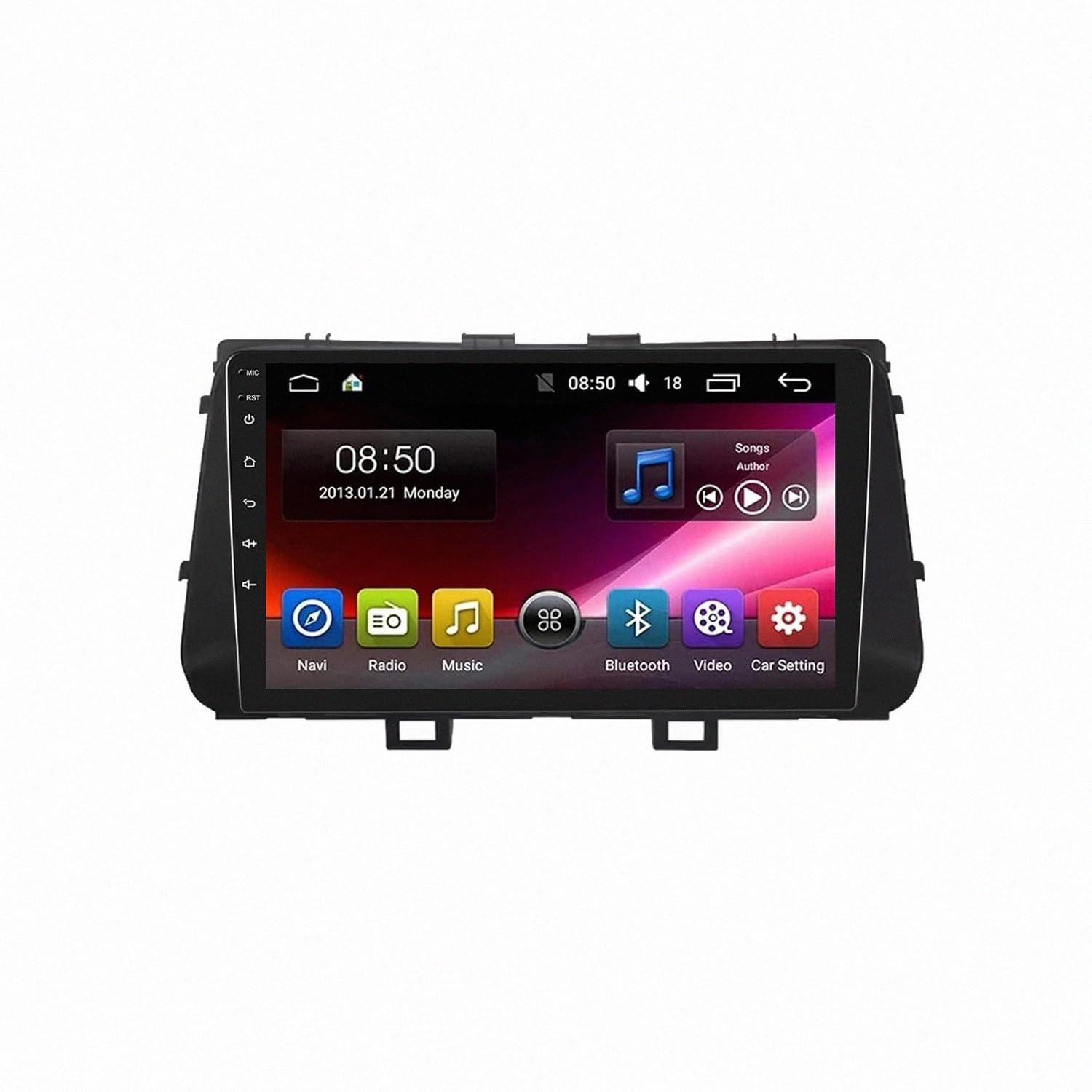 Radio Samochodowe, Stereo, Nawigacja Gps dla Hyundai Mistra CF 2017-2019 Aktualizacje Ota, Tryby Portretowy I Poziomy, Kamera Cofania, Bluetooth, 4 Rdzeń 4G+64G