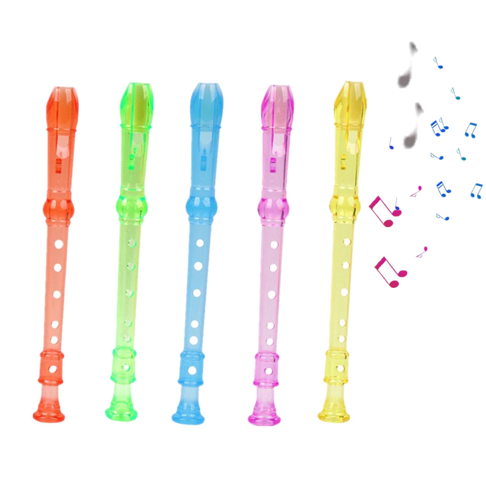 Amazon.co.jp: Shnmersy 5個 フルートおもちゃ ミニリズム