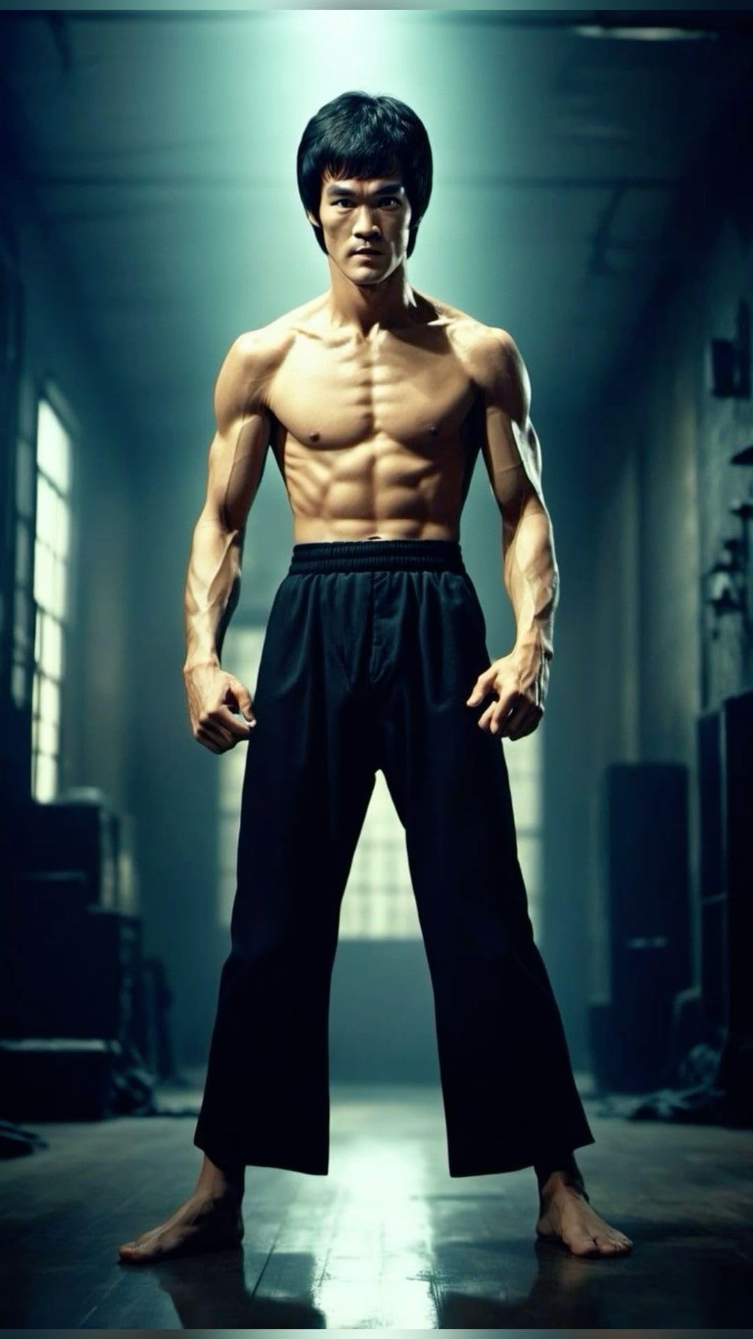 Bruce Lee Poster - 170 GSM 12x18 Unframed Multicolor Perfect for your Wall HOMEDECORE359