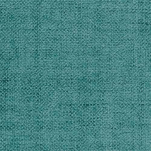 Liz Jordan-Hill Fabric by The Yard Teal Chenille Upholstery Fabric Polyester Blend with Aquaclean Technology - Reupholstery Sewing Material - Spirit 321 Peacock - 3 Yard