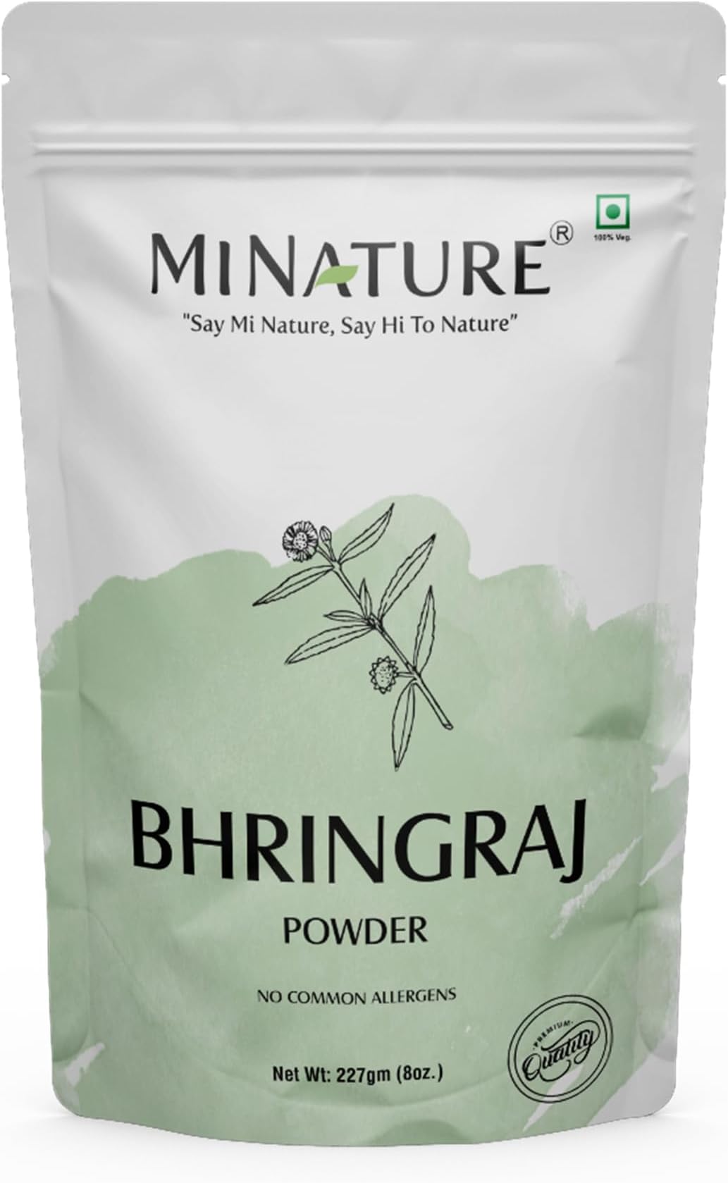 Mi Nature 100% Bhringraj Powder 227g (8oz)