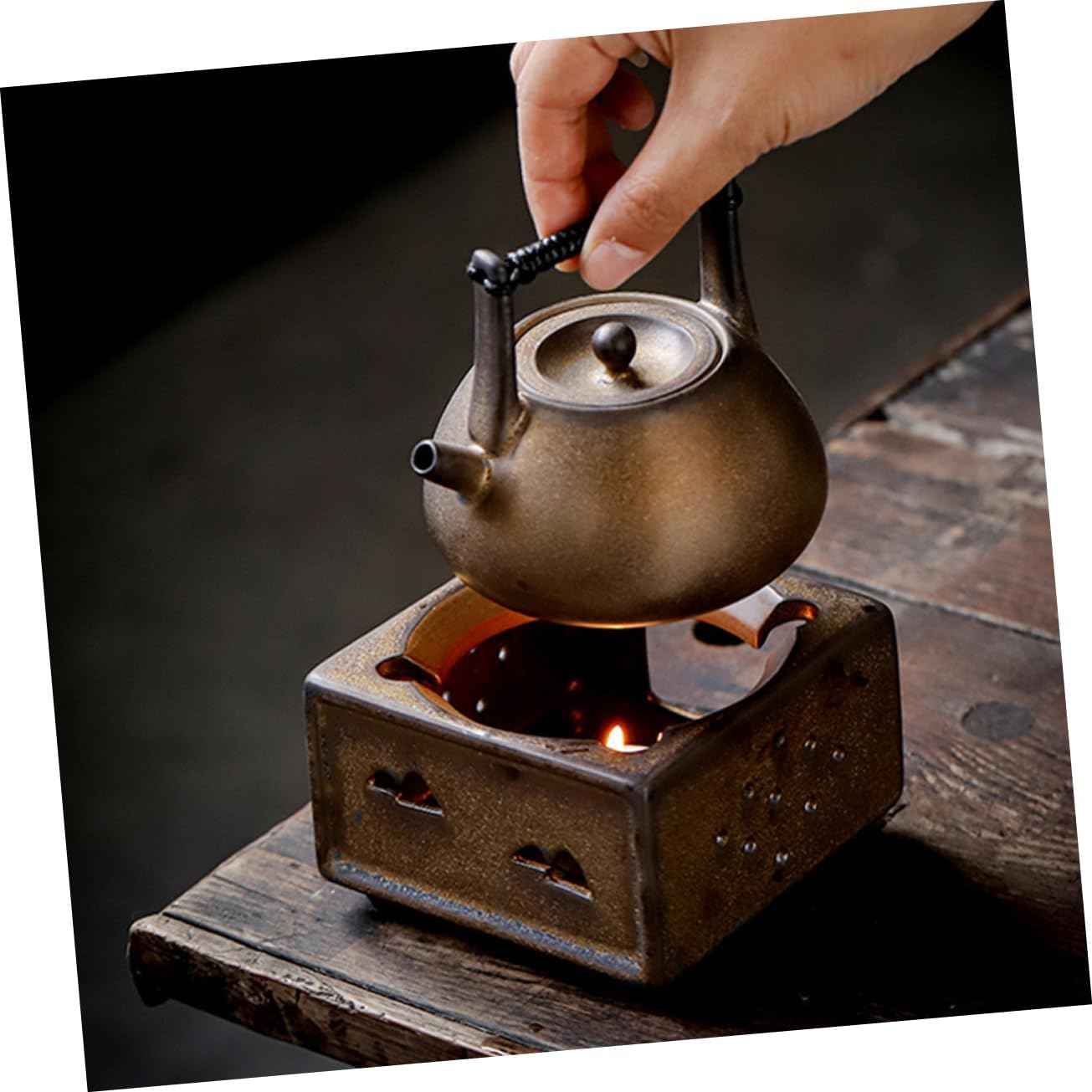 Teapot Warmer Stove Top Battery Operated Tea Accessories for Tea Lovers