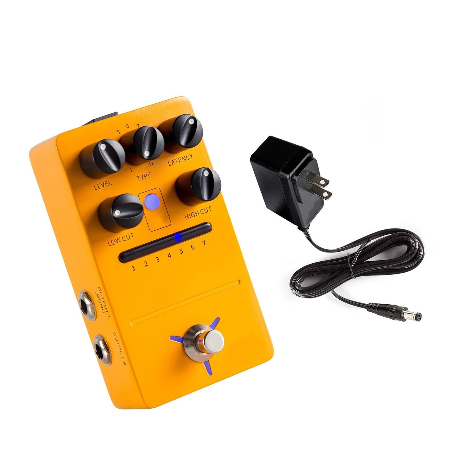 Efekty Gitarowe I Akcesoria Do Instrumentów 7 Presetów Dla Efektów Gitarowych Z Pedałami Cabinet Simulator(7)