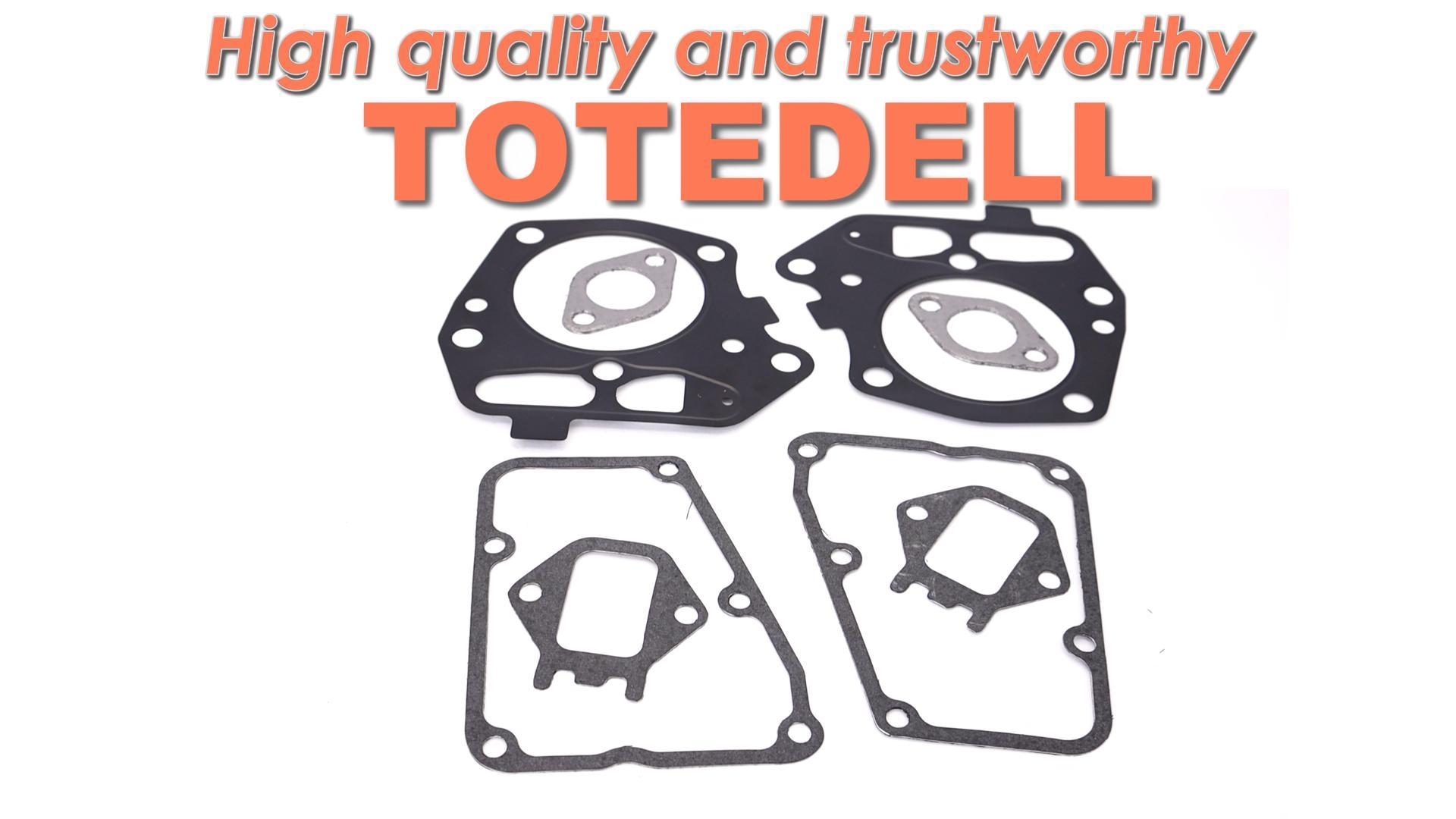 Image of Pack of 2 11004-7027 Gasket Head for Kawasaki FS481V FS541V FS600V FR600V with 11061-1285 Rocker Arm Housing 11061-7089 Manifold 11061-7096 Insulator Gasket