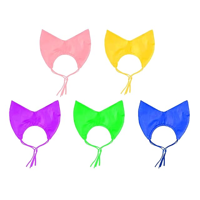Foto 4 de 7 de Zeizafa Gorros de baño impermeables para gatos de varios tamaños