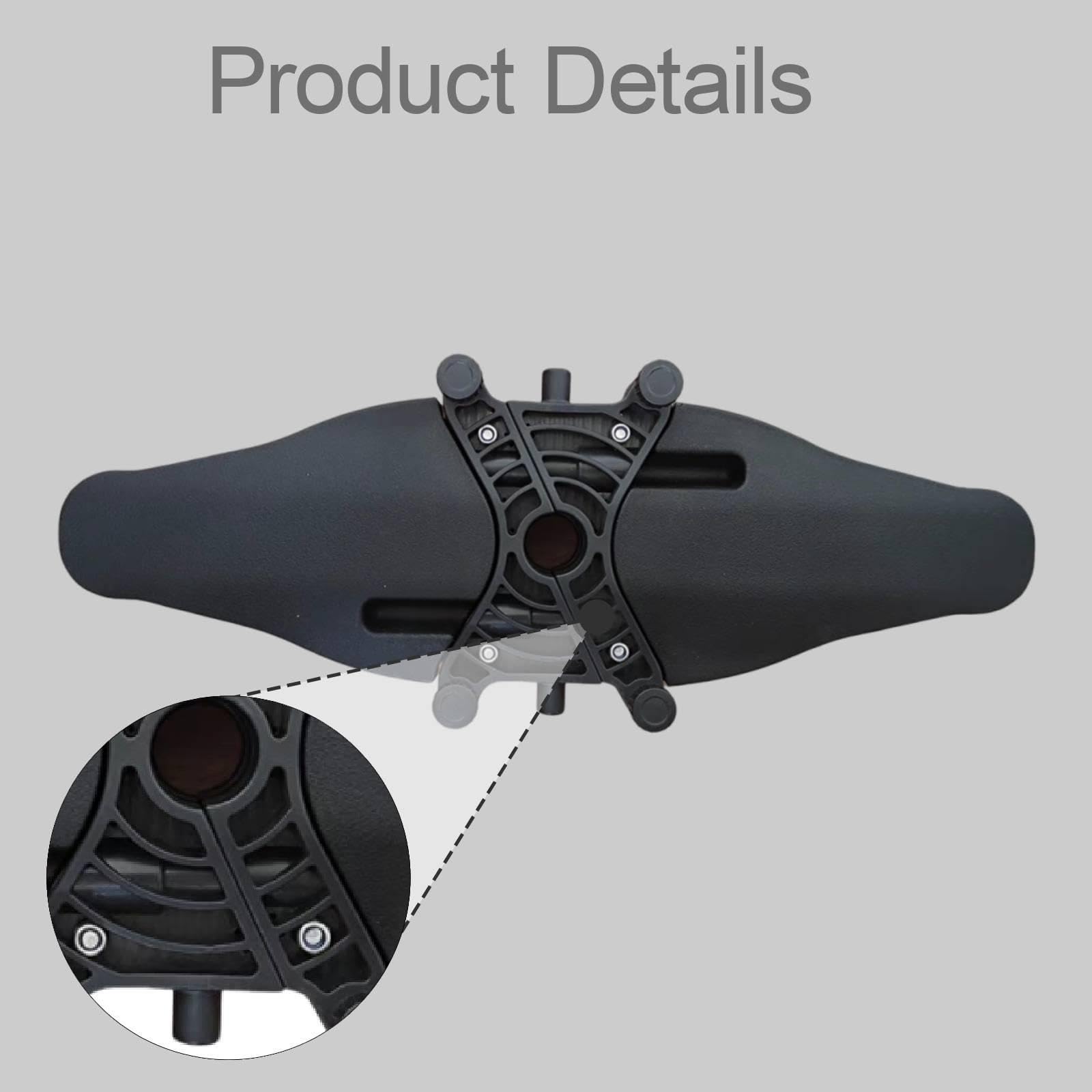 Supporto Motore Kayak Supporto Motore Elettrico Staffa Fissa Staffa Motore Fuoribordo in PVC PP Resistente all’Acqua Adatto per Pesca Campeggio