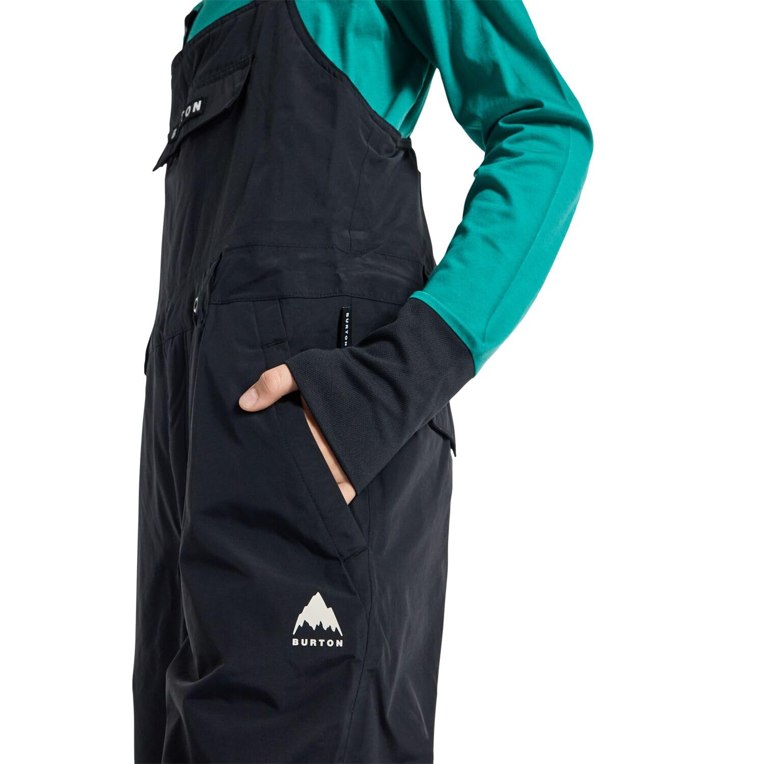 Burton Skihose/Snow Kids' Skylar 2l Bib Silver Sconce Jungen – Grau
