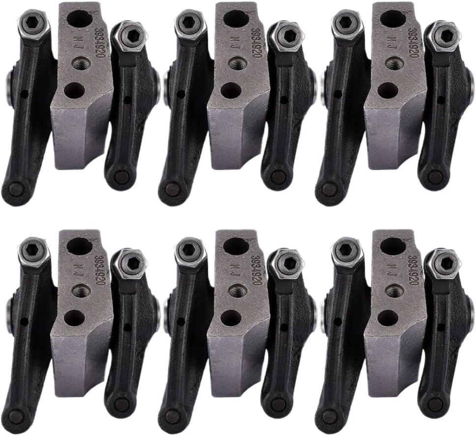 Intake and Exhaust Rocker Arms Support Set Compatible with RAM 5.9L 12V Diesel Engines 1989-1998 - 3934920