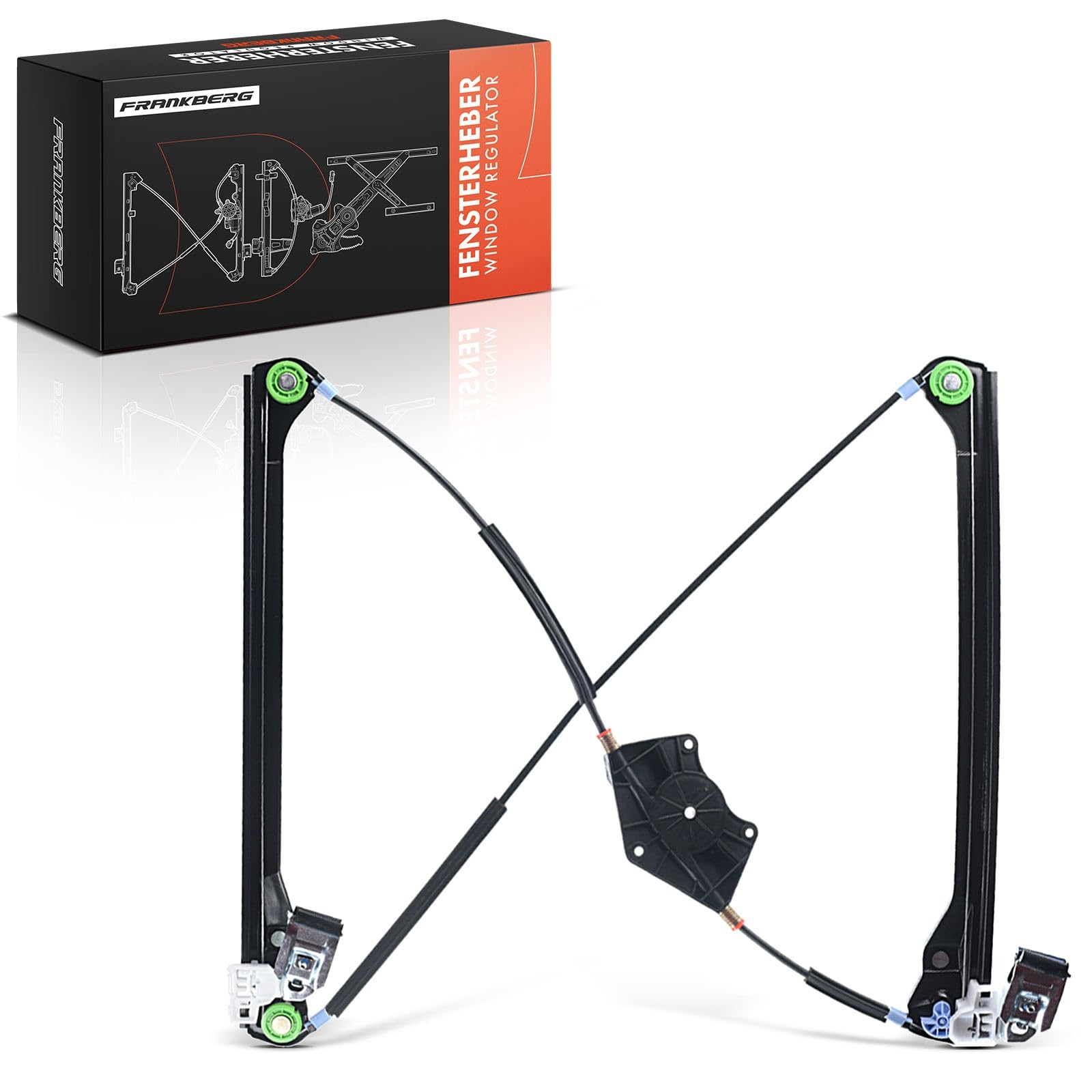 Frankberg Electric Window Regulator Front Right Compatible with Pas sat 3B2 3B3 3B5 3B6 Superb 3U4 Saloon Year of Manufacture 1996/10-2008/03
