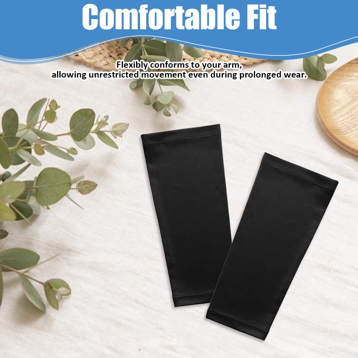 Jinsion 4 Pezzi Protezione per Gesso Braccio, Manicotto per Proteziona | Elastico Cover per Braccio Cast Sleeve Protective, Fascia Braccia Copri in Tessuto Traspirante, per Protezione per le Braccio