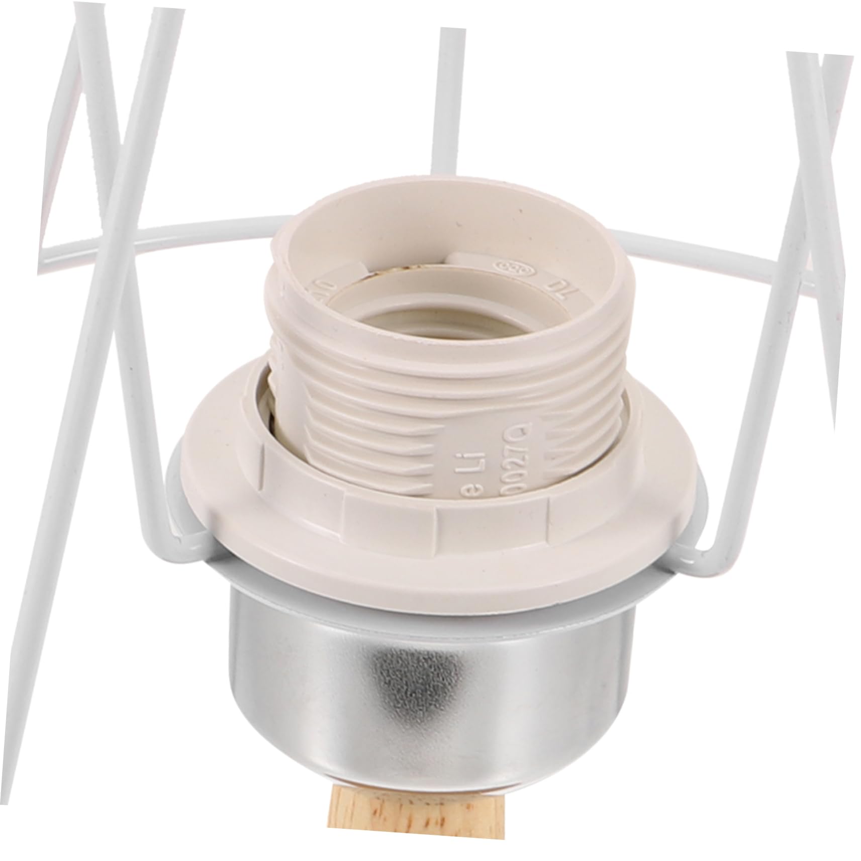 Angoily Lampada da Tavolo per Creare Atmosfera Calda e Confortevole in Ferro e Legno Fai da Te con Base e Supporto, Stile Moderno Semplice in Camera da Letto