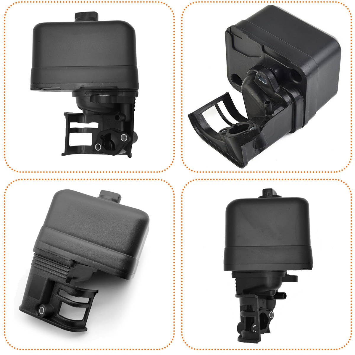 ZAMDOE GX160 osłona obudowy filtra powietrza z filtrem powietrza do silnika Honda GX120 GX140 GX160 GX200 168F do silnika Coleman CT200U-EX BT200X CT200U mini, zamiennik dla 17230-Z51-820