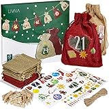adventskalender selber befüllen kinder 🎁 DEIN SELBSTGEBASTELTER ADVENTSKALENDER: Fülle die Jute-Säckchen für Adventskalender nach deinen Vorstellungen! Kreativ Adventskalender zum selber Basteln – natürlich auch für Erwachsene geeignet!