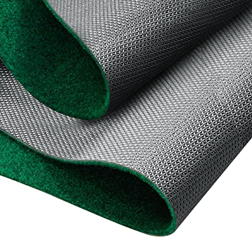 Image of KOFULL Putting Green Mats Set - Indoor /Outdoor Golf Putting Practice or Golf Game with 78 inch x 24 inch Putting Mat, Adjustable Putter, 3 Balls, Training Aid Cup & Flags