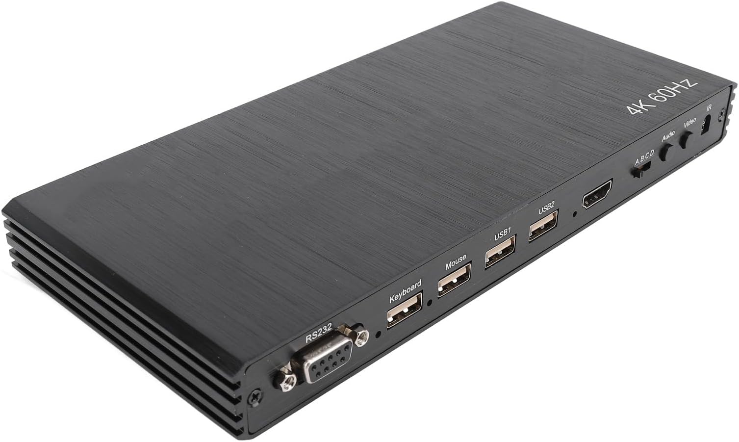 Bewinner 4K Multiviewer 4x1 60Hz, HD Multimedia Interface KVM Multi Viewer Seamless Er with 8 Display Modes, Remote Control, 4 In 1 Out for PC Monitoring Control Room (UK Plug)
