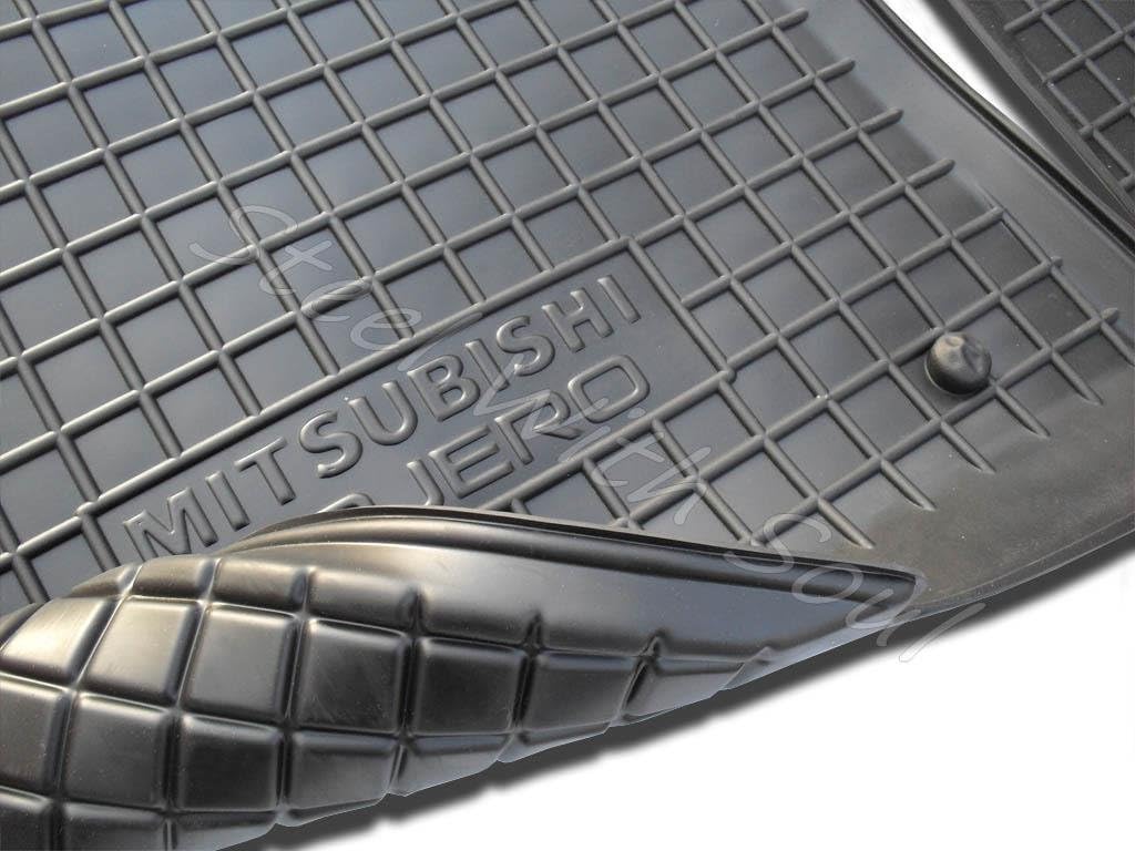 AV-G Fully Tailored Rubber/Set of 5 Car Floor Mats Carpet for Mitsubishi Montero (Pajero) 3rd gen 1999—2006