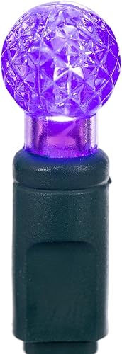 Miniatura 15 de Vickerman 100 Light G12 LED Light Set Yellow Lights on Green Wire